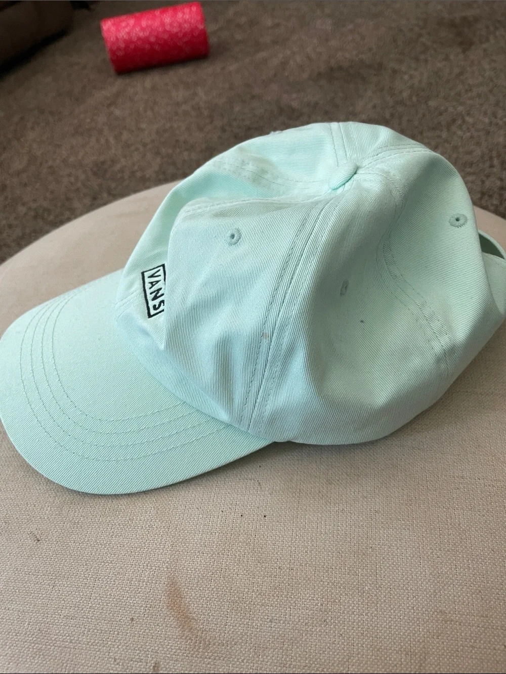 Vans Mint Green Logo Baseball Cap